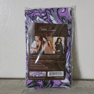 NWOT Udder Covers for Nursing Mothers in Floral Purple